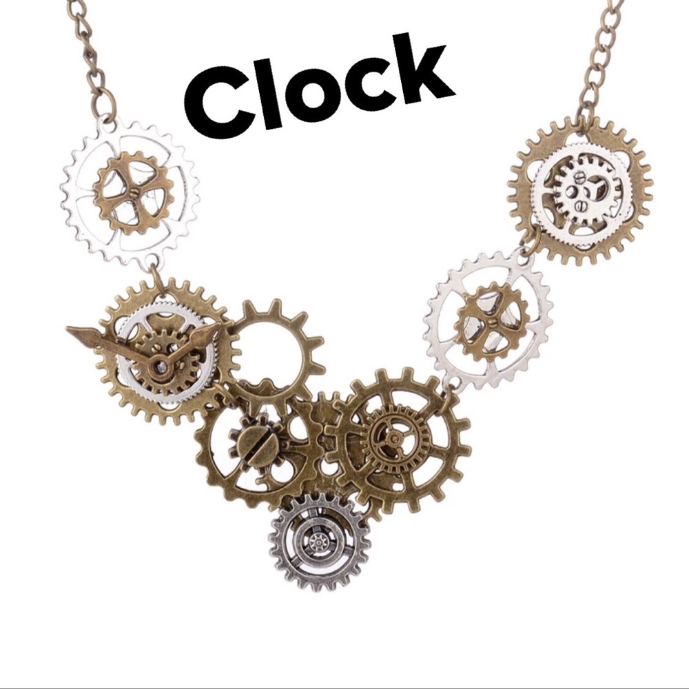 Steampunk Necklace (3) Styles NWT - Picture 2 of 6